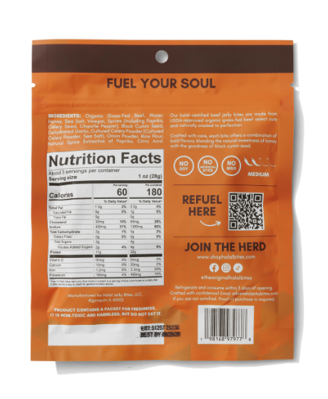 4-Pack - All 4 Flavors! | Mango Habanero, Chipotle, Ghost Pepper + Original Sampler Pack Beef Jerky Bites | 4-Pack
