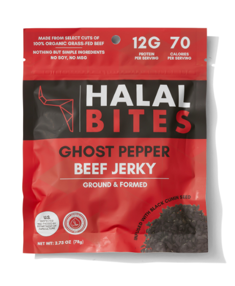 Halal Bites | Ghost Pepper Beef Jerky Bites