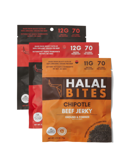 Chipotle, Ghost Pepper + Original Sampler Pack Beef Jerky Bites | OG Flavors 3-Pack