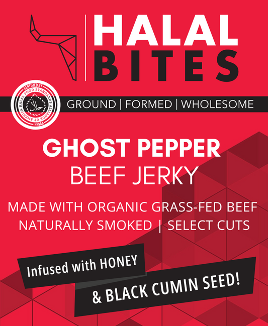 Halal Bites | Ghost Pepper Beef Jerky Bites