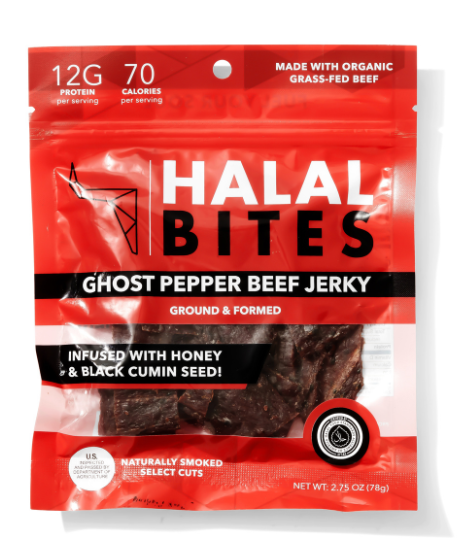 Halal Bites | Ghost Pepper Beef Jerky Bites